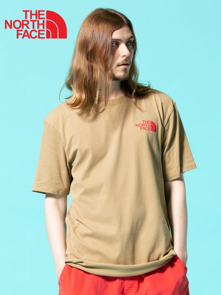 THE NORTH FACE (ザ ノースフェイス) ワンポイント クルーネック 半袖 Tシャツ SS SIMPLE DOME TEE
