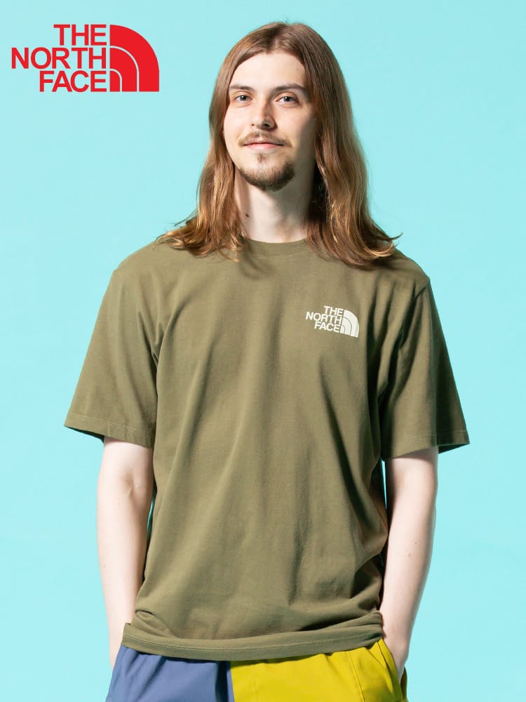 THE NORTH FACE (ザ ノースフェイス) ワンポイント クルーネック 半袖 Tシャツ SS SIMPLE DOME TEE