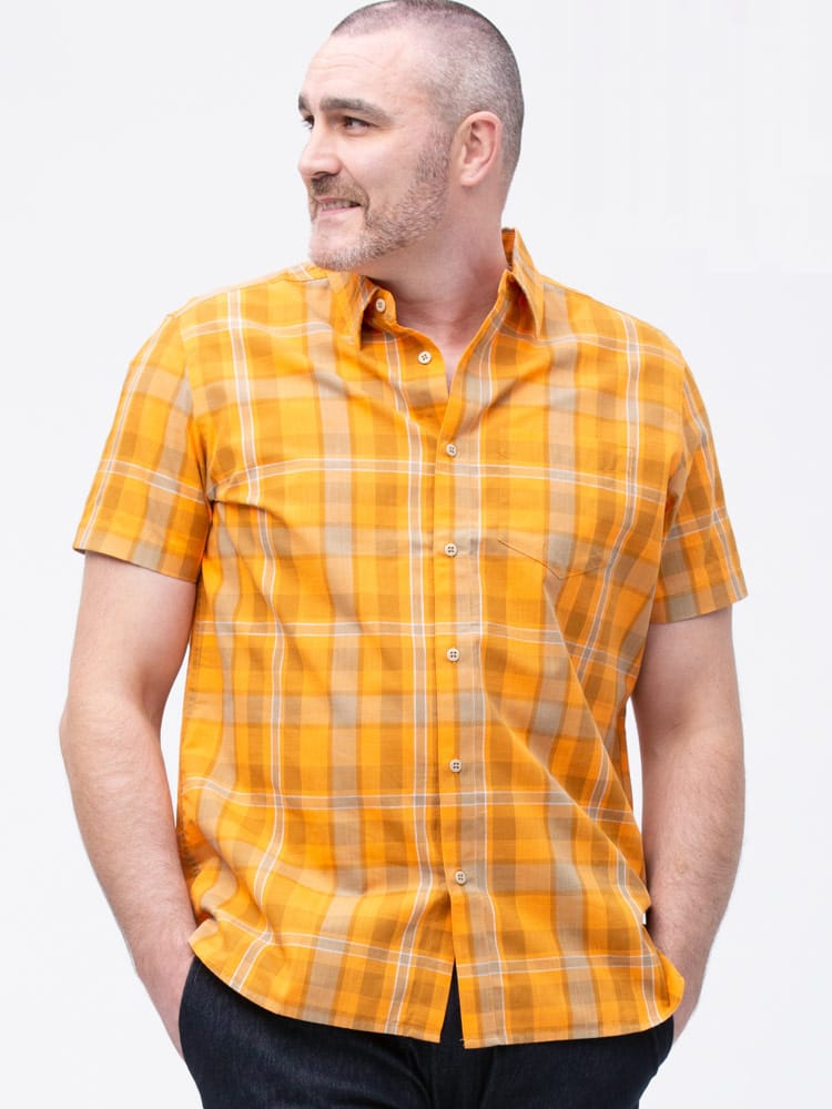 大きいサイズ メンズ THE NORTH FACE (ザ ノースフェイス) チェック柄 半袖 シャツ HAMMETTS SHIRT 2