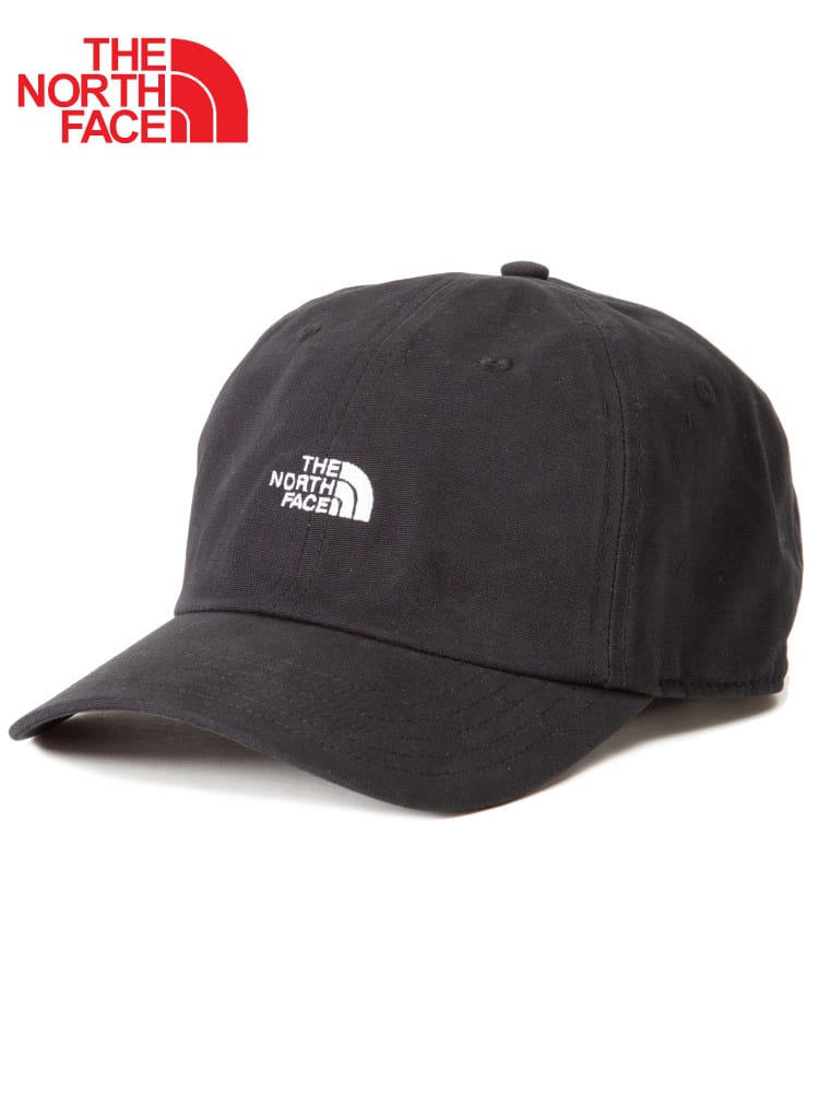 THE NORTH FACE (ザ ノースフェイス) ロゴ刺繍 コットン キャップ WASHED NORM HAT