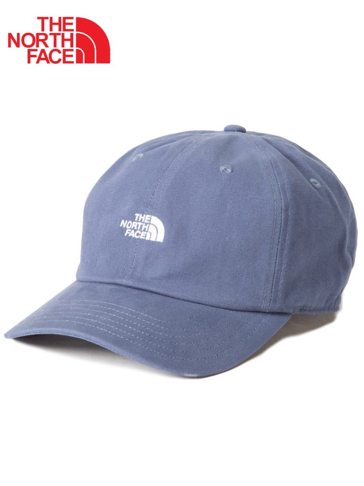 THE NORTH FACE (ザ ノースフェイス) ロゴ刺繍 コットン キャップ WASHED NORM HAT