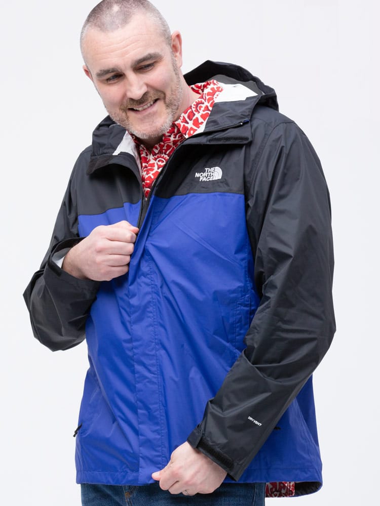 大きいサイズ メンズ THE NORTH FACE (ザ ノースフェイス) ナイロン フルジップ フード ジャケット DRYVENT M VENTURE 2 JACKET 雨の日 梅雨