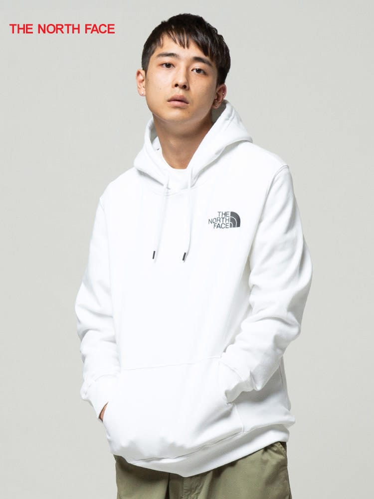 THE NORTH FACE (ザ ノースフェイス) 裏起毛 バックBOXロゴ プルオーバー パーカー BOX NSE PULLOVER HOODIE