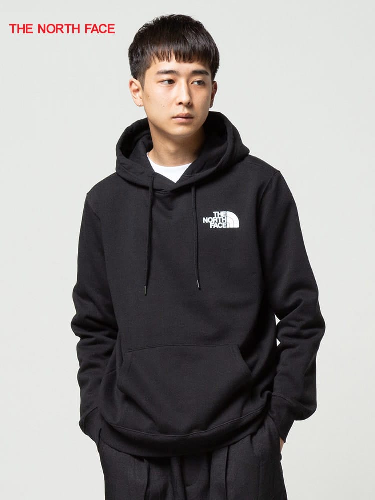 THE NORTH FACE (ザ ノースフェイス) 裏起毛 バックBOXロゴ プルオーバー パーカー BOX NSE PULLOVER HOODIE