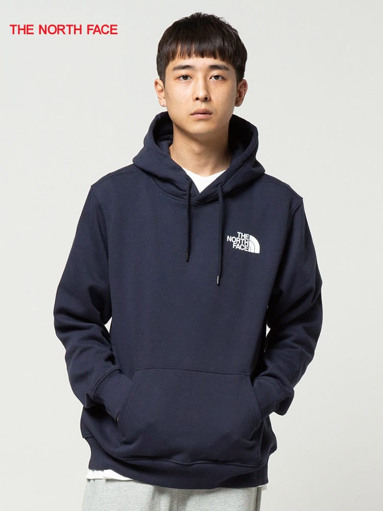 THE NORTH FACE (ザ ノースフェイス) 裏起毛 バックBOXロゴ プルオーバー パーカー BOX NSE PULLOVER HOODIE
