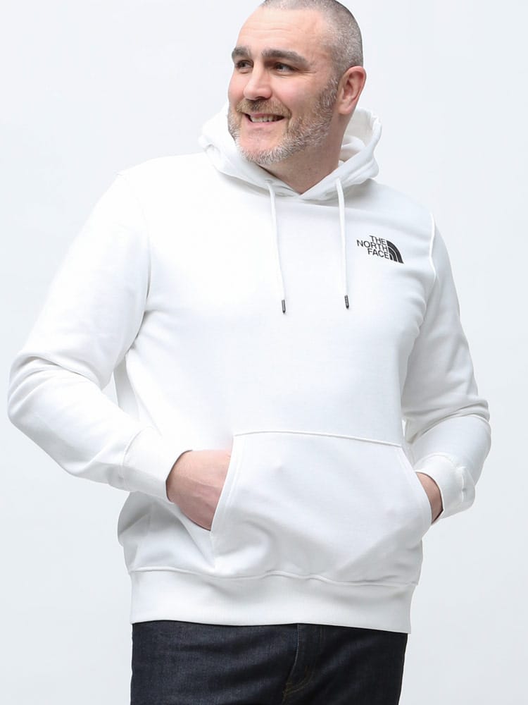 大きいサイズ メンズ THE NORTH FACE (ザ ノースフェイス) 裏起毛 バックBOXロゴ プルオーバー パーカー BOX NSE PULLOVER HOODIE
