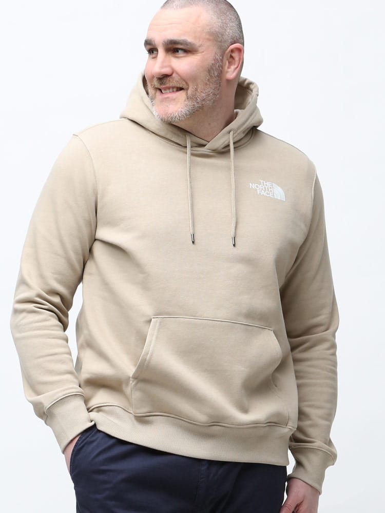 大きいサイズ メンズ THE NORTH FACE (ザ ノースフェイス) 裏起毛 バックBOXロゴ プルオーバー パーカー BOX NSE PULLOVER HOODIE