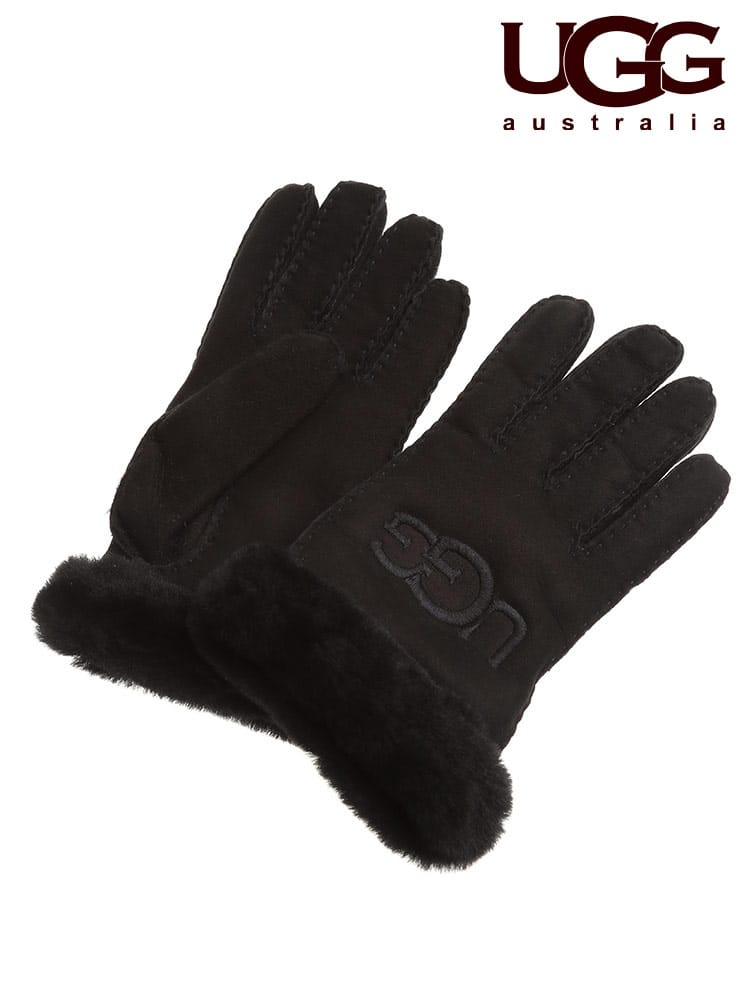 UGG Australia (アグオーストラリア) 刺繍ロゴ シープスキン グローブ SHEEPSKIN EMBROIDER UGGL20931 ブランド