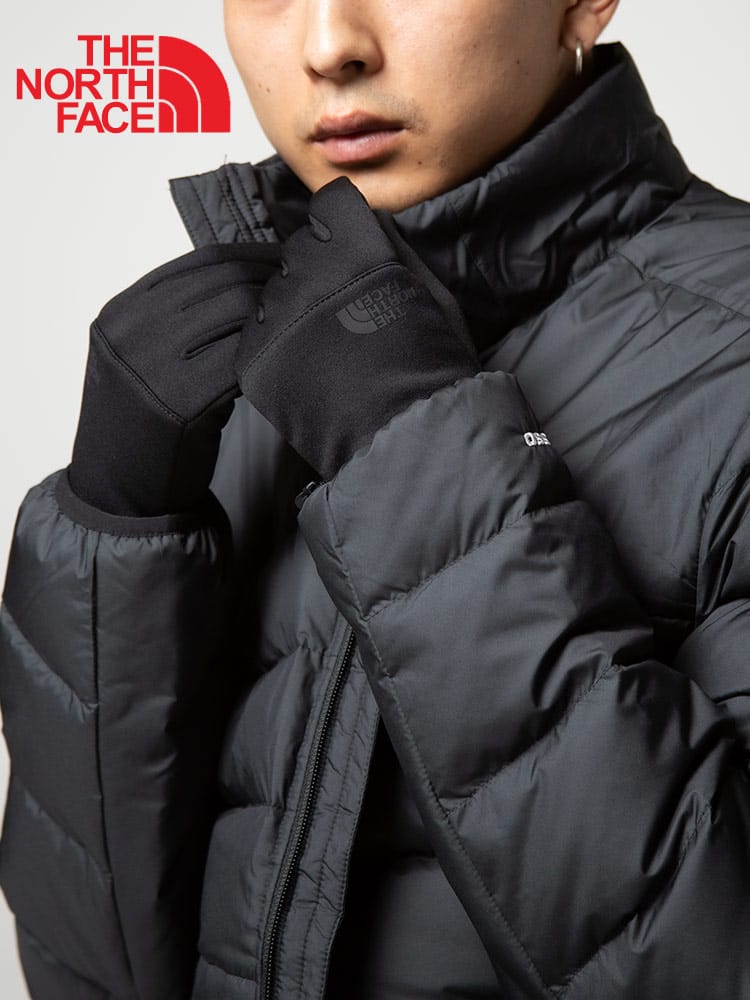 THE NORTH FACE (ザ ノースフェイス) フリース スマホ対応 グローブ ETIP RECYCLED GLOVE