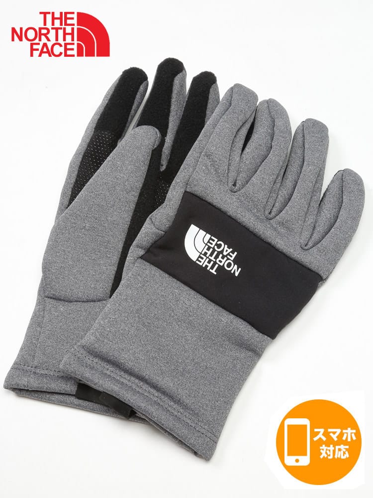 THE NORTH FACE (ザ ノースフェイス) 裏フリース ロゴ グローブ SIERRA ETIP GLOVE