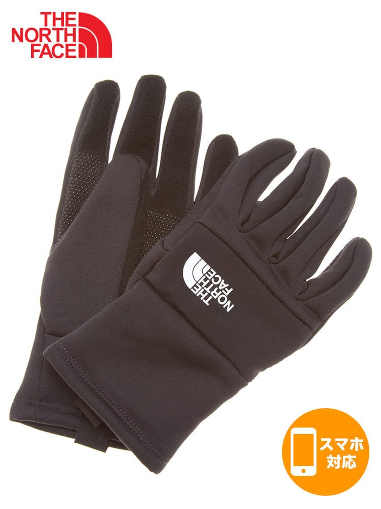 THE NORTH FACE (ザ ノースフェイス) 裏フリース ロゴ グローブ SIERRA ETIP GLOVE