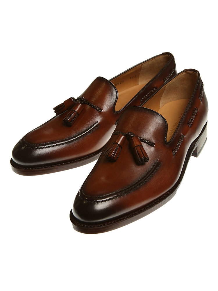 Cordwainer コードウェイナー レザー タッセルローファー ブランド メンズ シューズ 靴 ビジネス フォーマル 革靴 CW18520 