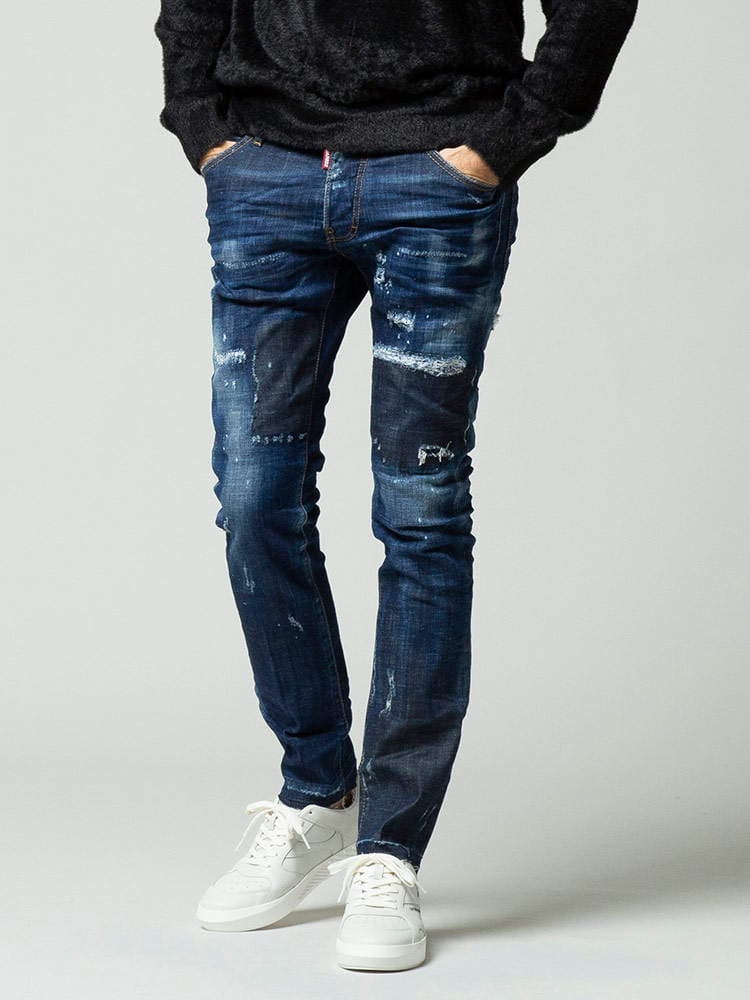 DSQUARED2 ディースクエアード ダメージ加工 ボタンフライ ジーンズ COOLGUY ブランド メンズ ボトムス パンツ デニム D2LB0816S30342