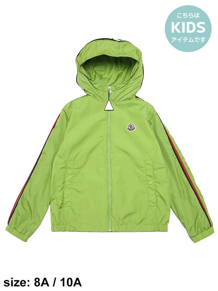 モンクレール キッズ ブルゾン MONCLER ブランド 子供服 アウター レインジャケット フルジップ 男の子 子ども Hattab MCBHATTAB