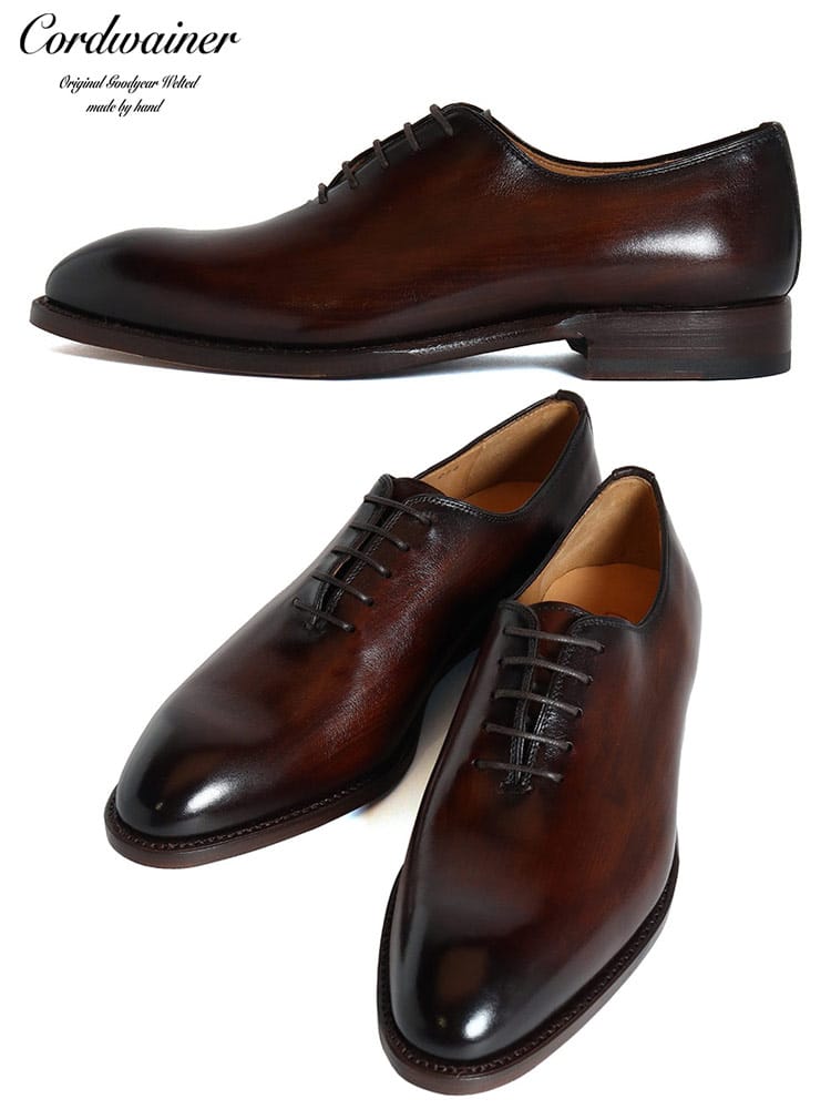 Cordwainer (コードウェイナー) プレーントゥ 内羽根 ビジネスシューズ CWBOND4WELLS226 ブランド