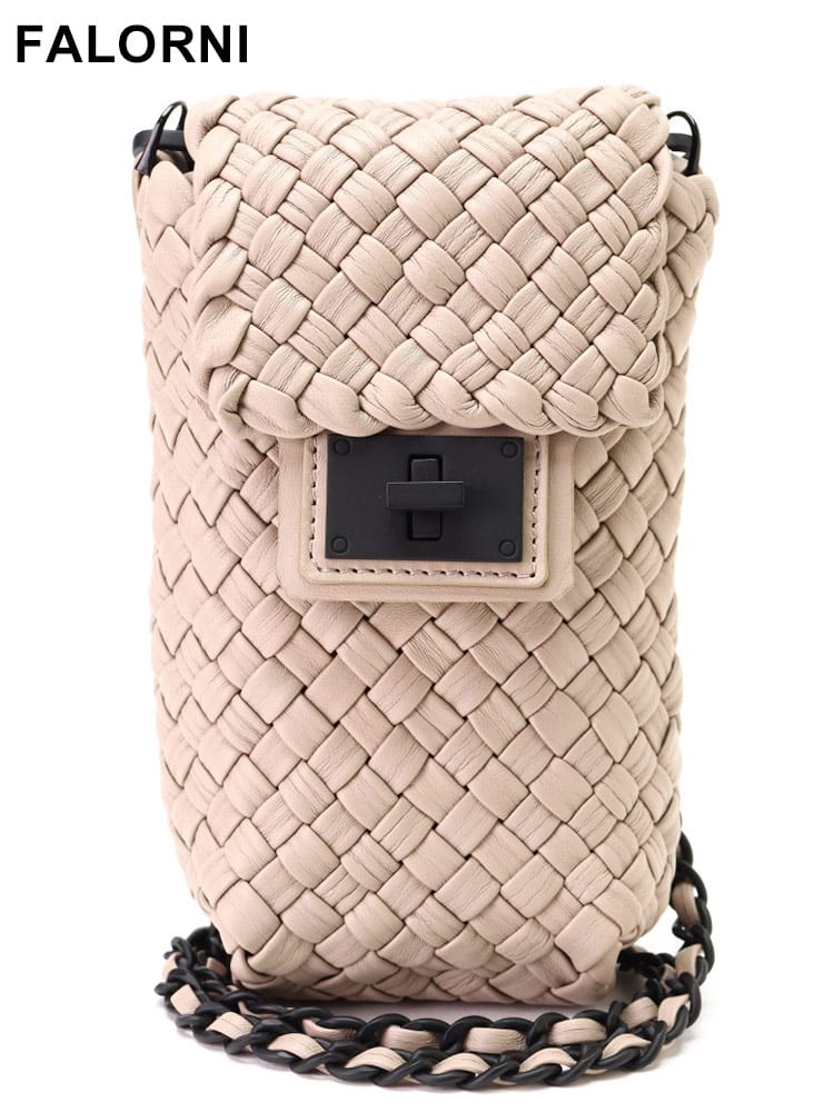 メンズ ブランドFALORNI (ファロルニ) レザー イントレチャート メンズ レディース ブランド バッグ サコッシュ FAF2995