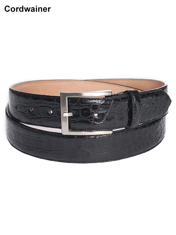 Cordwainer (コードウェイナー) クロコ レザー ベルト CWBELTCOCODRILO ブランド メンズ 男性 レザー