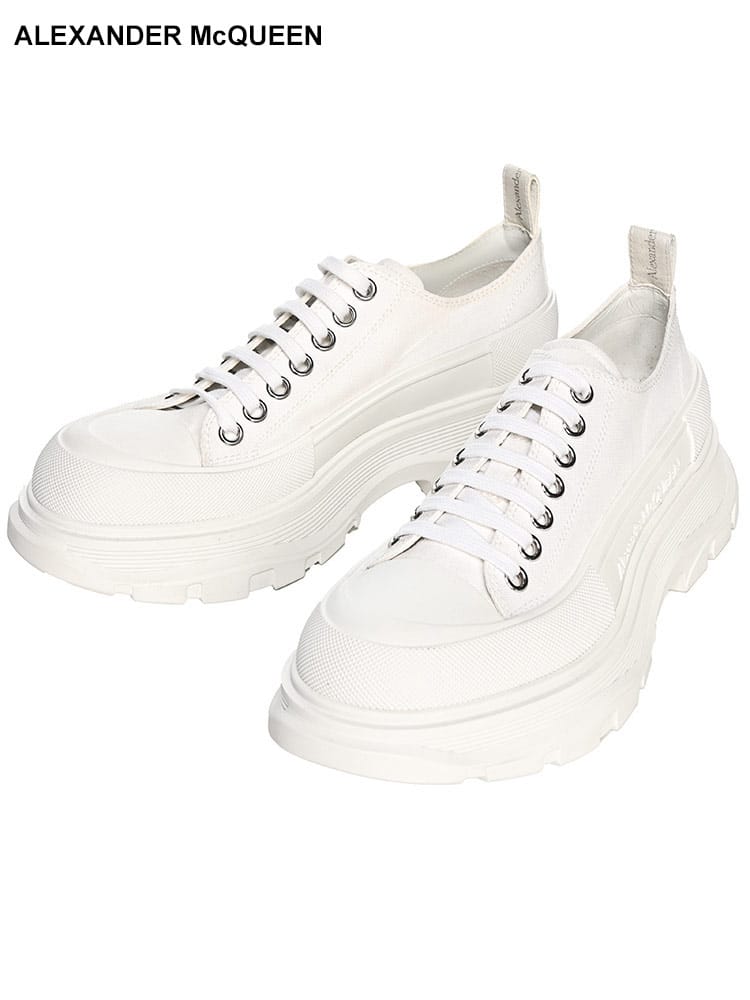 ALEXANDER McQUEEN (アレキサンダーマックイーン) トレッド スリック レースアップ ハイカット スニーカー TREAD SLICK