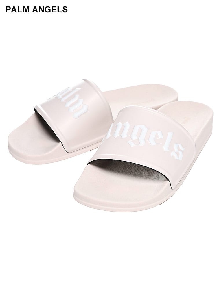 Palm Angels (パームエンジェルス) エンボスロゴ スライドサンダル