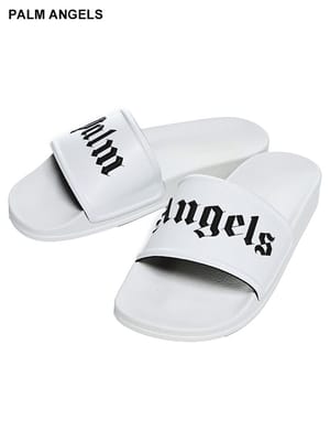 Palm Angels (パームエンジェルス) エンボスロゴ スライドサンダル