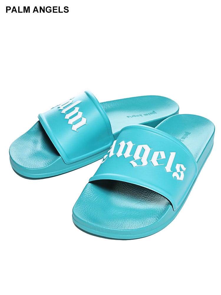 Palm Angels (パームエンジェルス) エンボスロゴ スライドサンダル