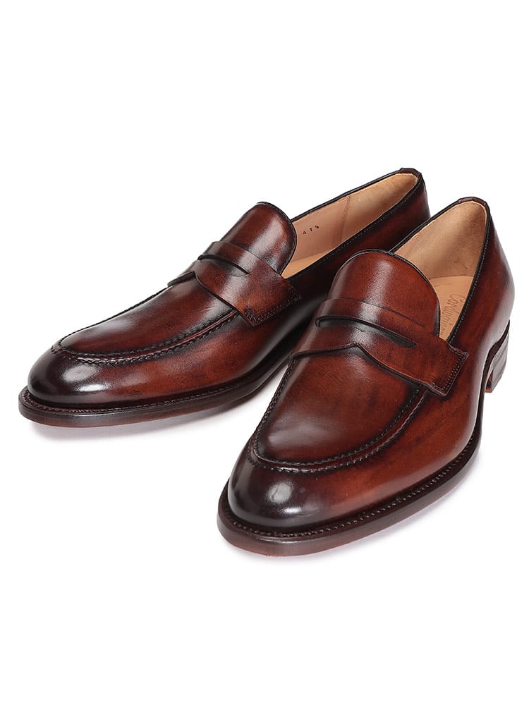 Cordwainer (コードウェイナー) レザー Uチップ コインローファー CW24262D1226 メンズ