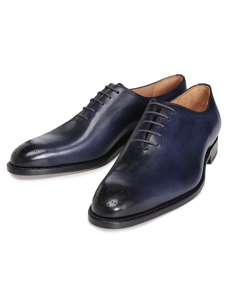 Cordwainer (コードウェイナー) レザー ホールカット メダリオン ドレスシューズ CWBON5D1103 メンズ