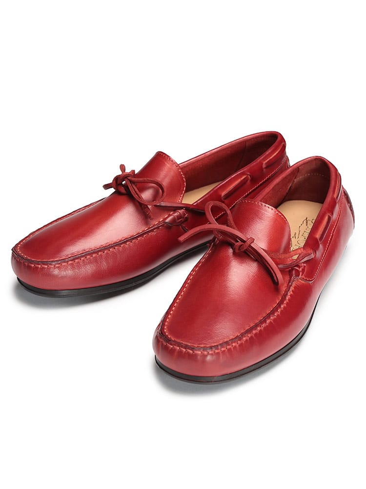 D.LEPORI (ダニエルレポリ) リボン ドライビングシューズ メンズ