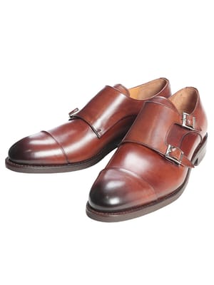 Cordwainer (コードウェイナー) メンズ シューズ ダブルモンク ビジネスシューズ CWCLYELBA