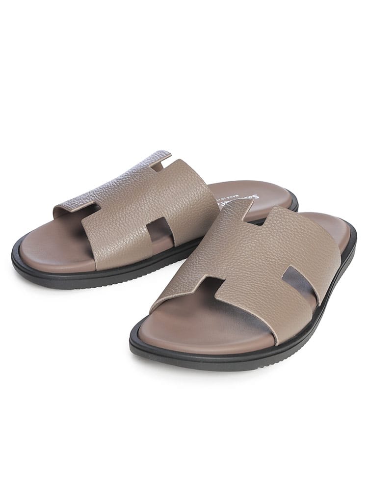 THE SANDALS FACTORY (サンダルファクトリー) メンズ サンダル Hイズミール ストライプ フラット TSFM7901ADRIA