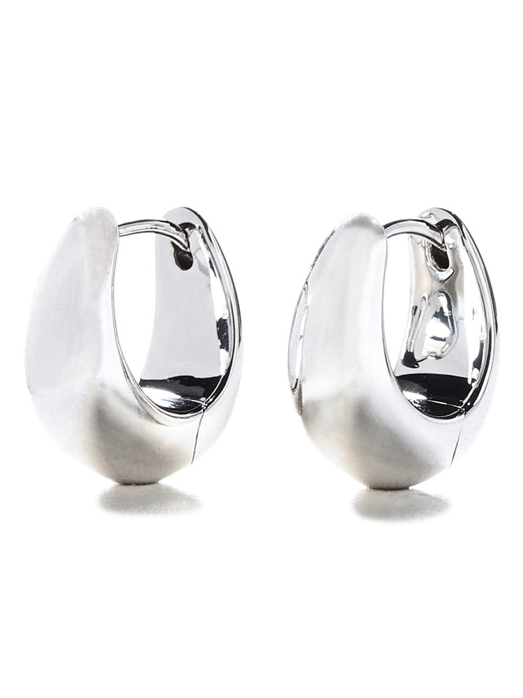 TOM WOOD (トム･ウッド) レディース ピアス Ice Hoops Small アイスフープ スモール フープピアス TWL100515