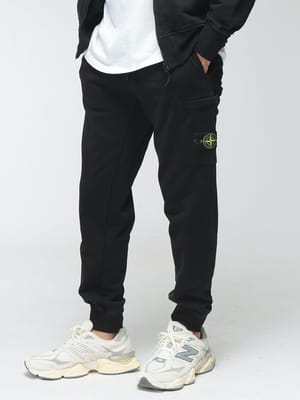 STONE ISLAND (ストーンアイランド) メンズ スウェットパンツ スリムフィット ジョガー カーゴポケット ガーメントダイ ストレッチ SI6200010S0051