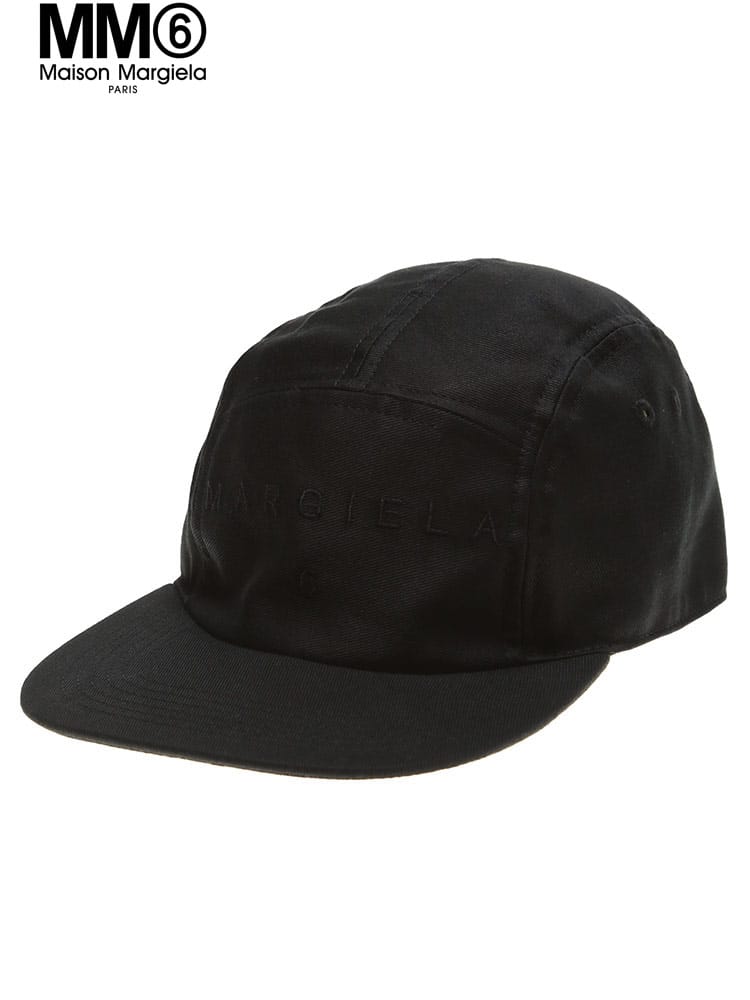 MM6 Maison Margiela (エムエムシックス メゾン マルジェラ) レディース ロゴ刺繍 コットン キャップ 帽子 ブランド MM6S52TC0047