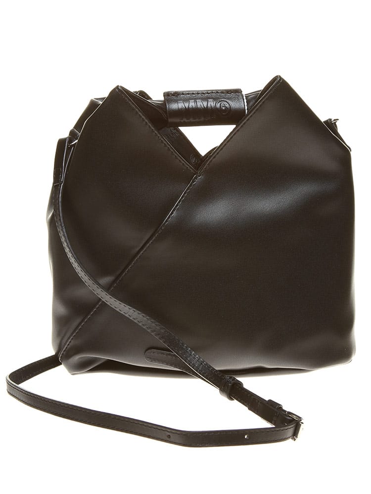 MM6 Maison Margiela (エムエムシックス メゾン マルジェラ) レディース バッグ ハンドル ロゴ ミニ クロスボディバッグ MM6S54WD0106
