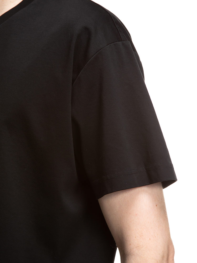 【国産正規店】TATRAS (タトラス) 裾ロゴ クルーネック 半袖 Tシャツ トップス