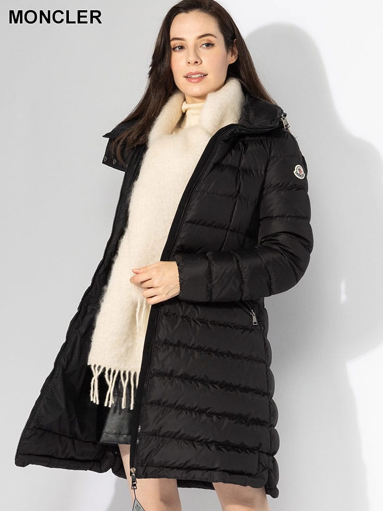 MONCLER (モンクレール) フード収納 ボリュームネック ロングダウン  