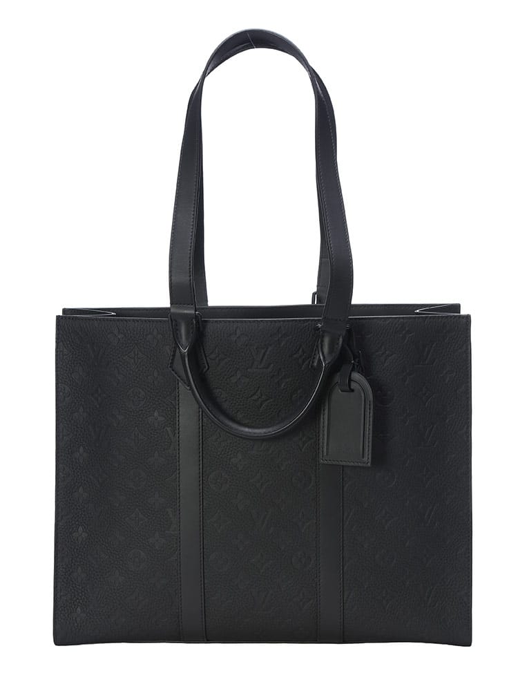 LOUIS VUITTON (ルイ・ヴィトン) サックプラ 24H レザー トートバッグ 