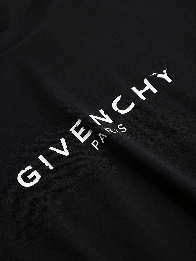 GIVENCHY (ジバンシィ) ダメージロゴプリント クルーネック 半袖 Tシャツ VINTAGE GIVENCHY 【サカゼン公式通販】