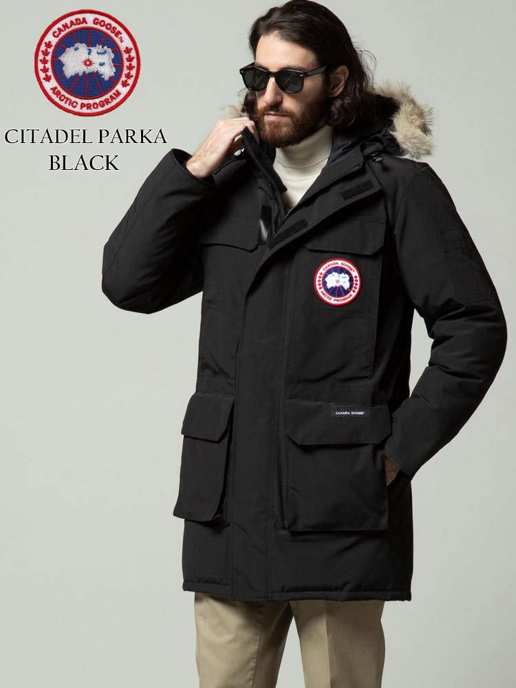 CANADA GOOSE (カナダグース) ファーフード フルジップ ダウンジャケット CITADEL PARKA CG4567M
