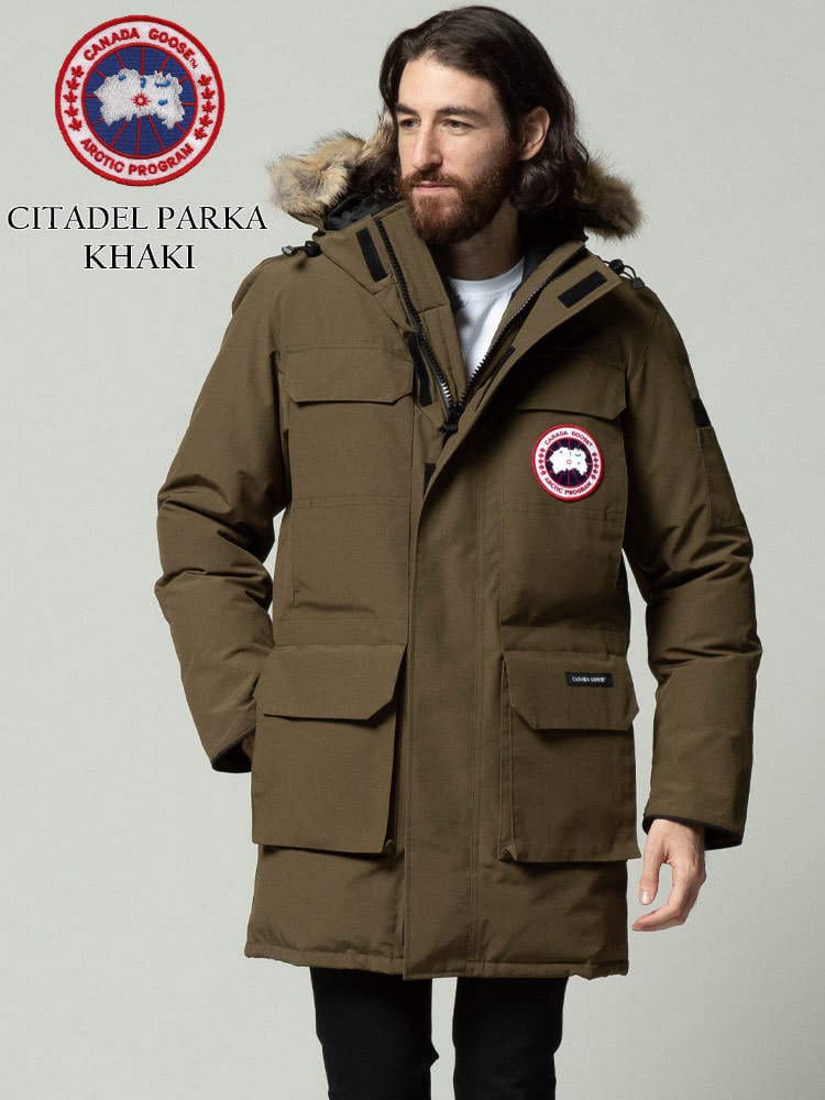 CANADA GOOSE (カナダグース) ファーフード フルジップ ダウンジャケット CITADEL PARKA CG4567M