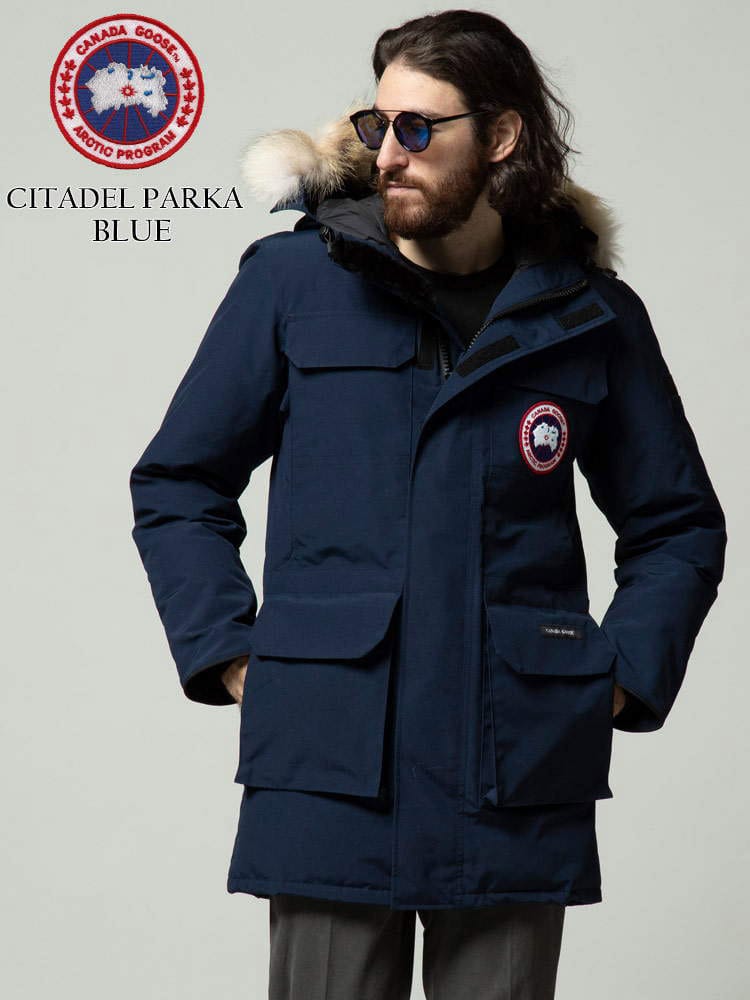 CANADA GOOSE (カナダグース) ファーフード フルジップ ダウンジャケット CITADEL PARKA CG4567M