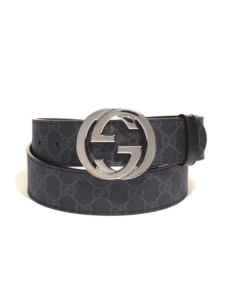 GUCCI (グッチ) GGスプリーム キャンバス ベルト GC411924KGDHX1S