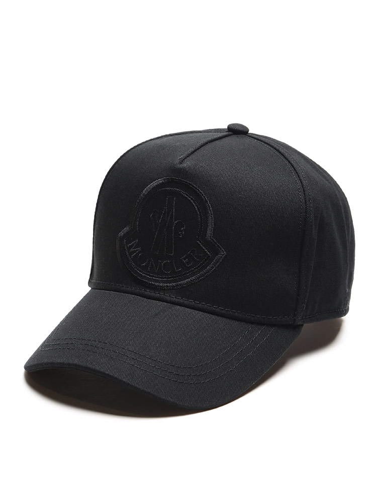 MONCLER (モンクレール) ビッグマーク マジックテープアジャスター キャップ MCL3B73210V0147