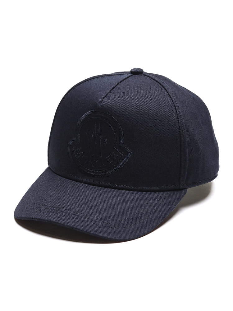 MONCLER (モンクレール) ビッグマーク マジックテープアジャスター キャップ MCL3B73210V0147
