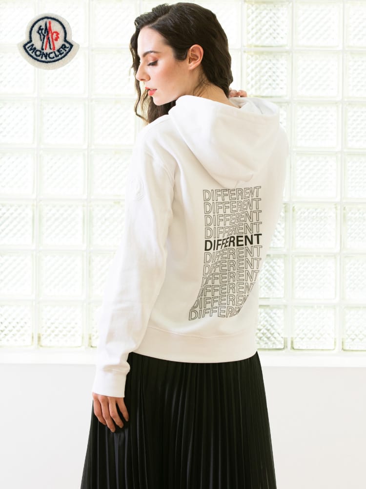 MONCLER (モンクレール) SAMEBUT プリント プルオーバー 長袖 パーカー MCL8G76910809LC レディース ブランド
