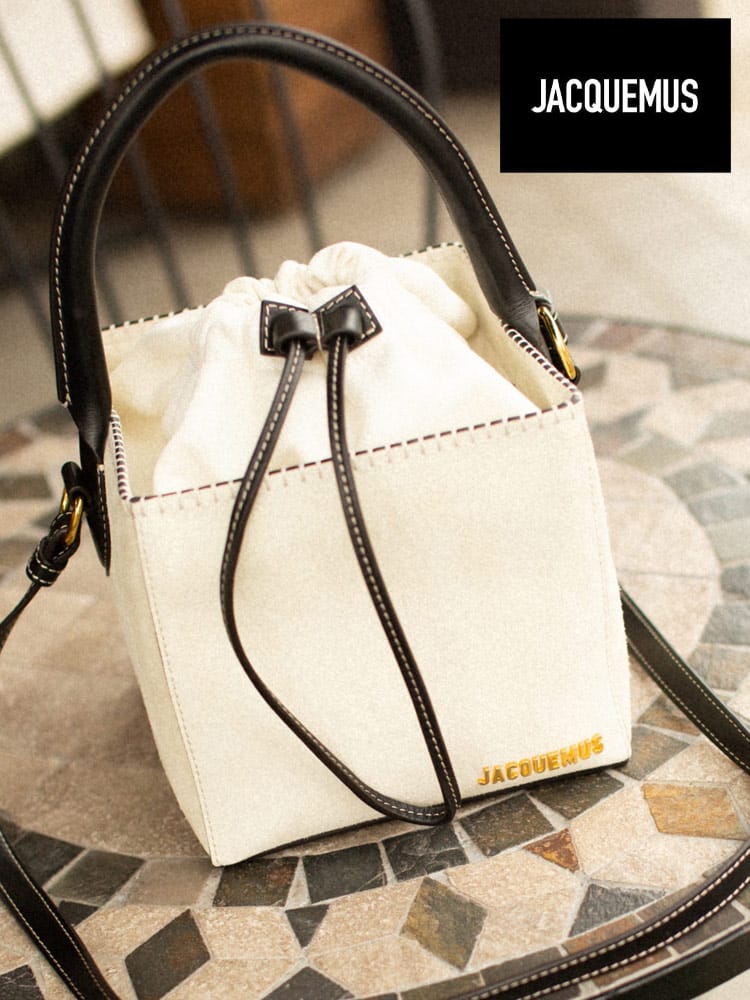 JACQUEMUS (ジャックムス) レザー バケット ショルダーバッグ JM211BA10211