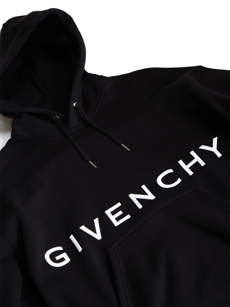 GIVENCHY (ジバンシィ) 裏起毛 ロゴ刺繍 プルオーバー パーカー GVBMJ0C93Y69【サカゼン公式通販】