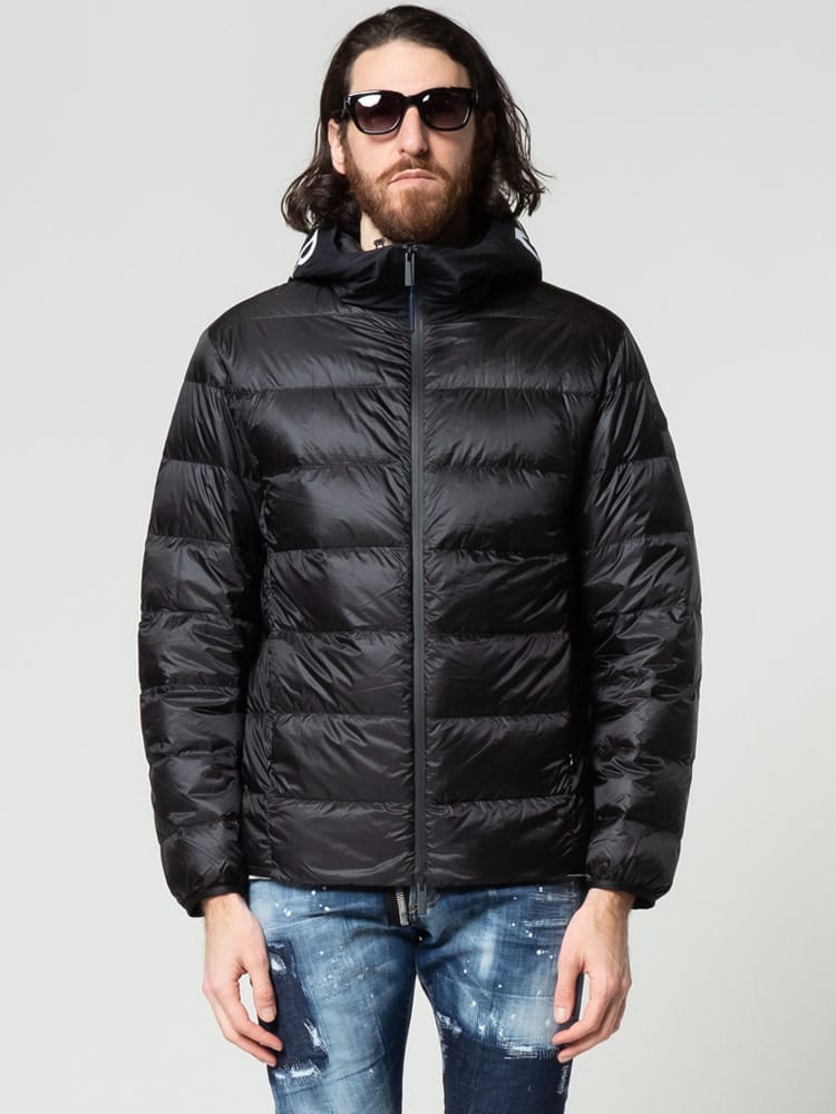 MONCLER (モンクレール) フードロゴ フルジップ ダウンジャケット Provins MCPROVINS2