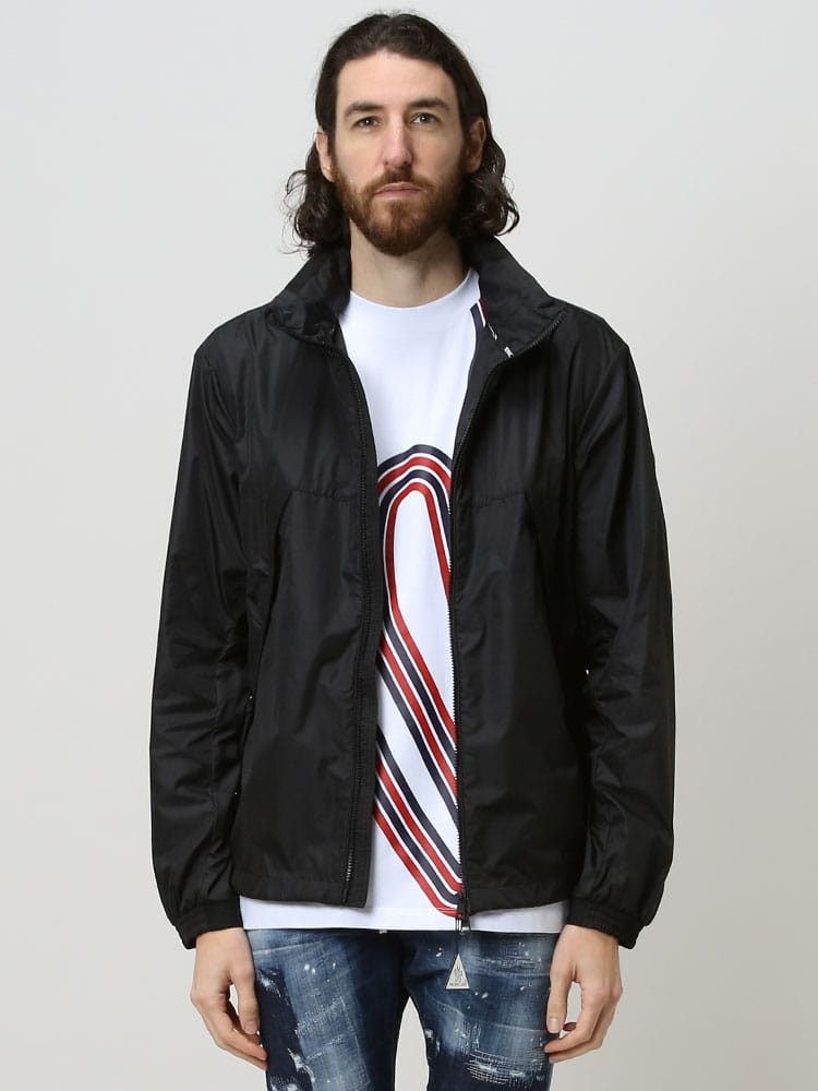 MONCLER (モンクレール) フード収納 フルジップ レインジャケット Heiji MCHEIJI2 ブランド