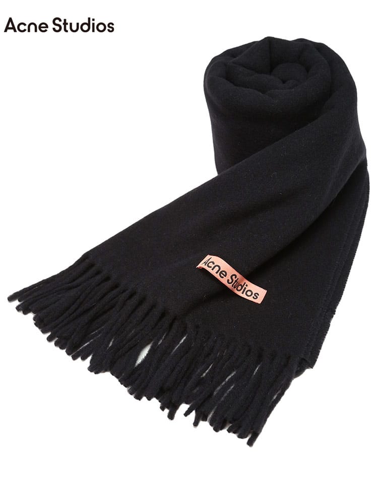 アクネ ストゥディオズ レディース マフラー Acne Studios ブランド スカーフ 大判 ウール フリンジ ACLCA0210